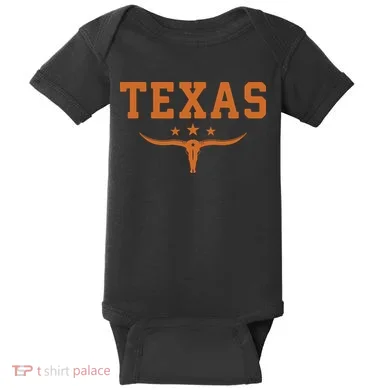 Distressed Texas Apparel Baby Bodysuit