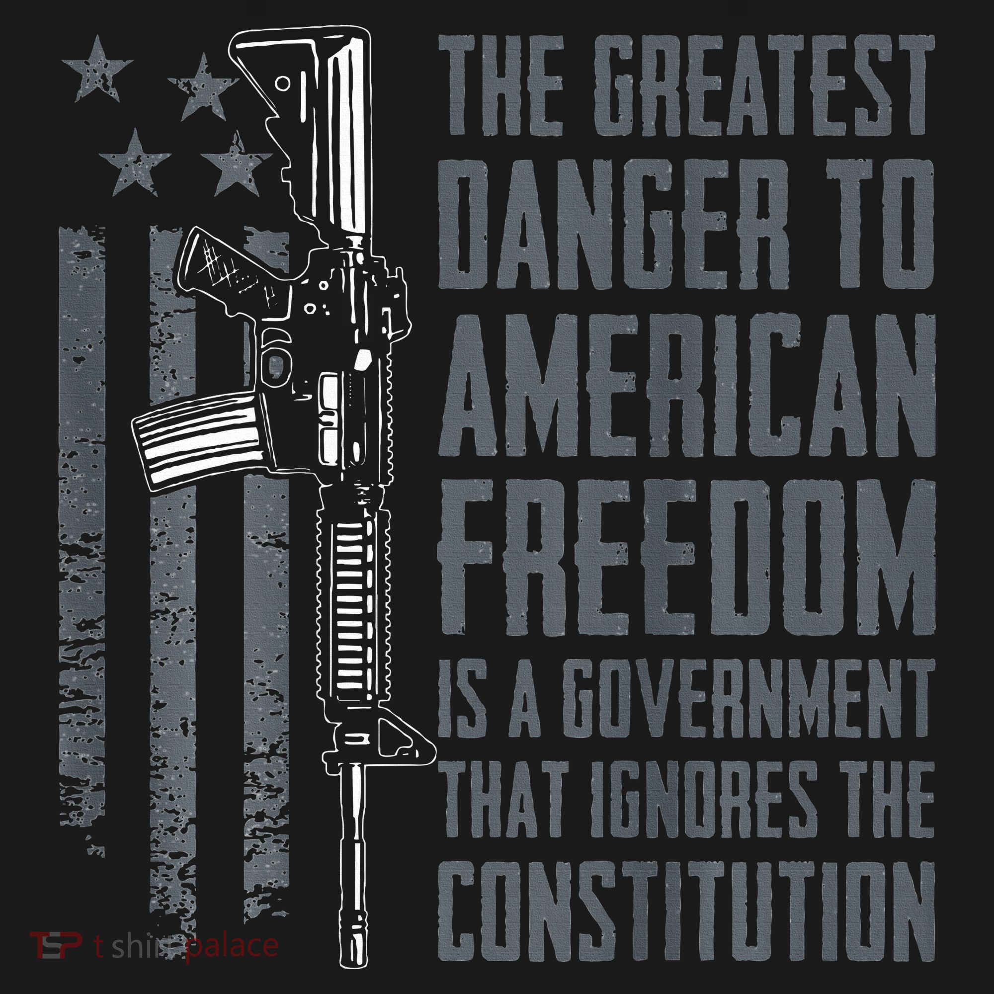 Danger To American Freedom Pro Gun 2nd Amendment Apron