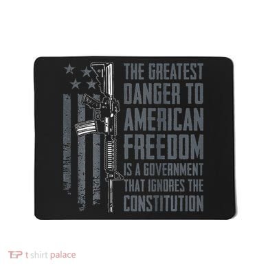 Danger To American Freedom Pro Gun 2nd Amendment Mousepad