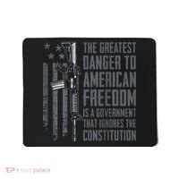 Danger To American Freedom Pro Gun 2nd Amendment Mousepad thumb 0