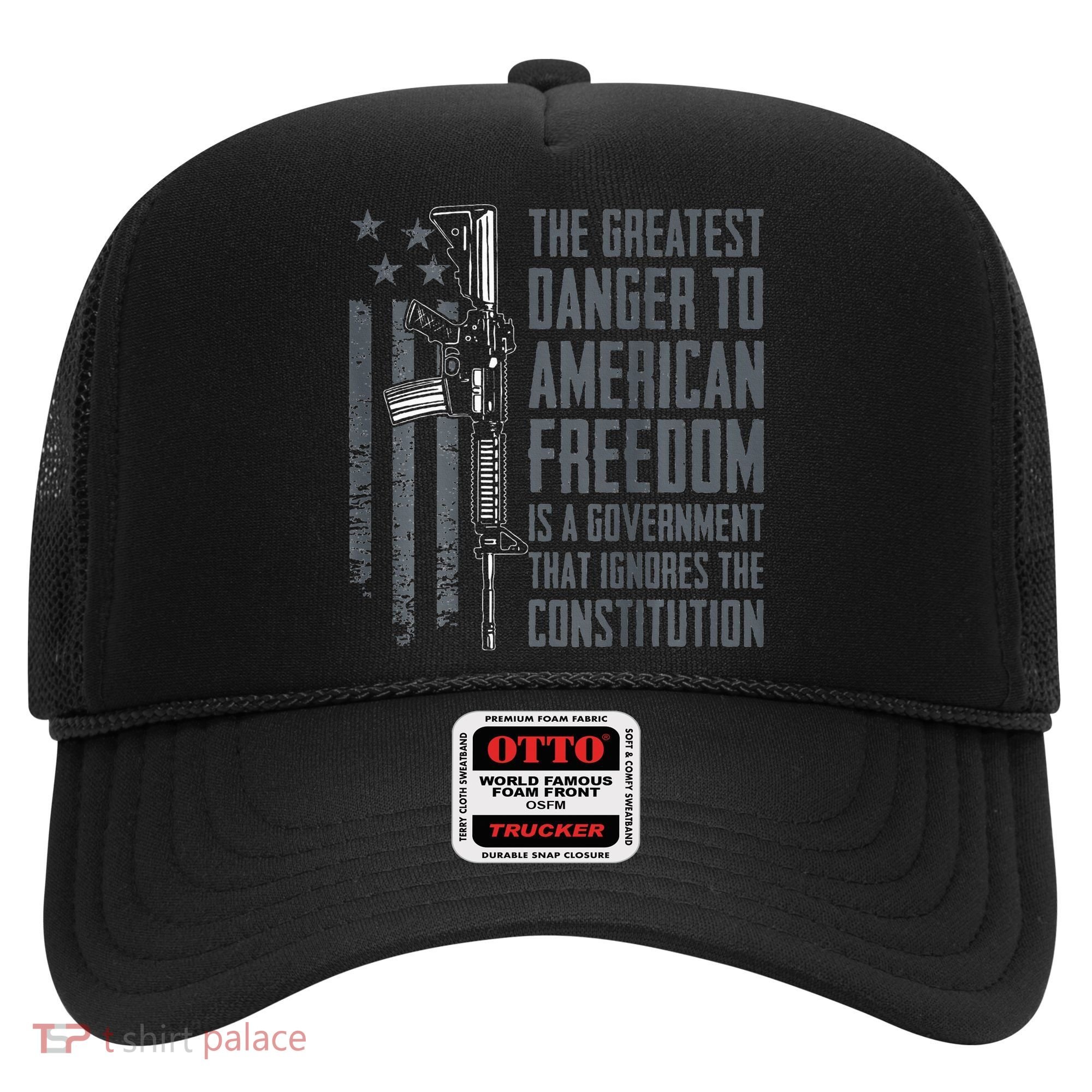Danger To American Freedom Pro Gun 2nd Amendment Hat