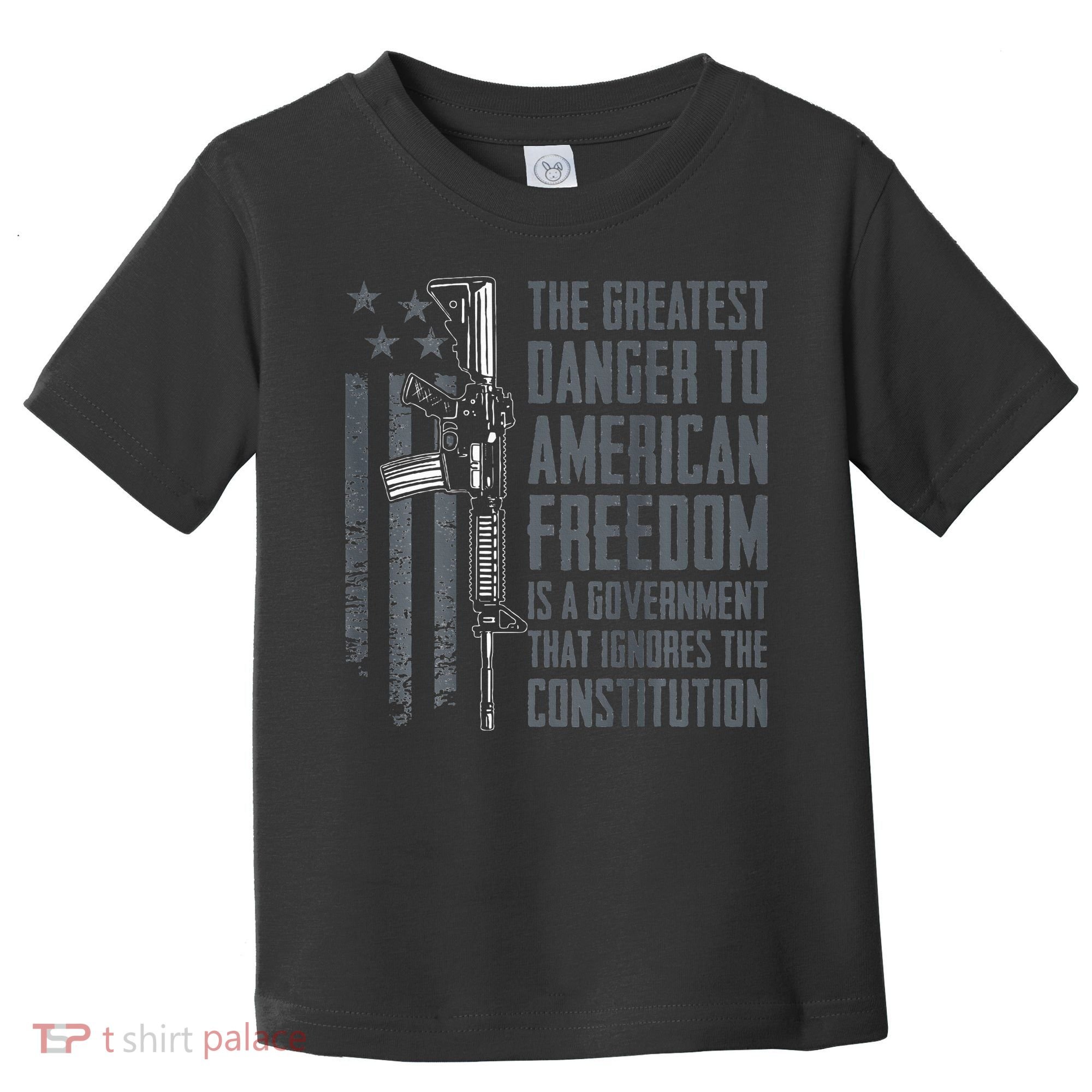 Danger To American Freedom Pro Gun 2nd Amendment Toddler T-Shirt