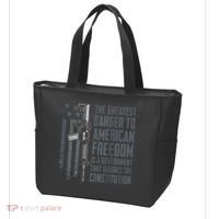 Danger To American Freedom Pro Gun 2nd Amendment Tote Bag thumb 3