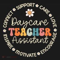 Daycare Teacher Assistant Appreciation Week Back To School Meaningful Gift Women's Hoodie thumb 2