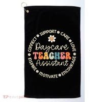 Daycare Teacher Assistant Appreciation Week Back To School Meaningful Gift Golf Towel thumb 0