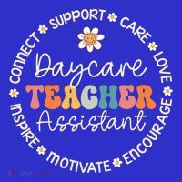 Daycare Teacher Assistant Appreciation Week Back To School Meaningful Gift Hoodie thumb 7