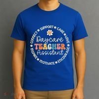 Daycare Teacher Assistant Appreciation Week Back To School Meaningful Gift T-Shirt thumb 3