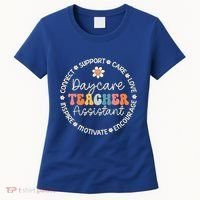 Daycare Teacher Assistant Appreciation Week Back To School Meaningful Gift Women's T-Shirt thumb 0