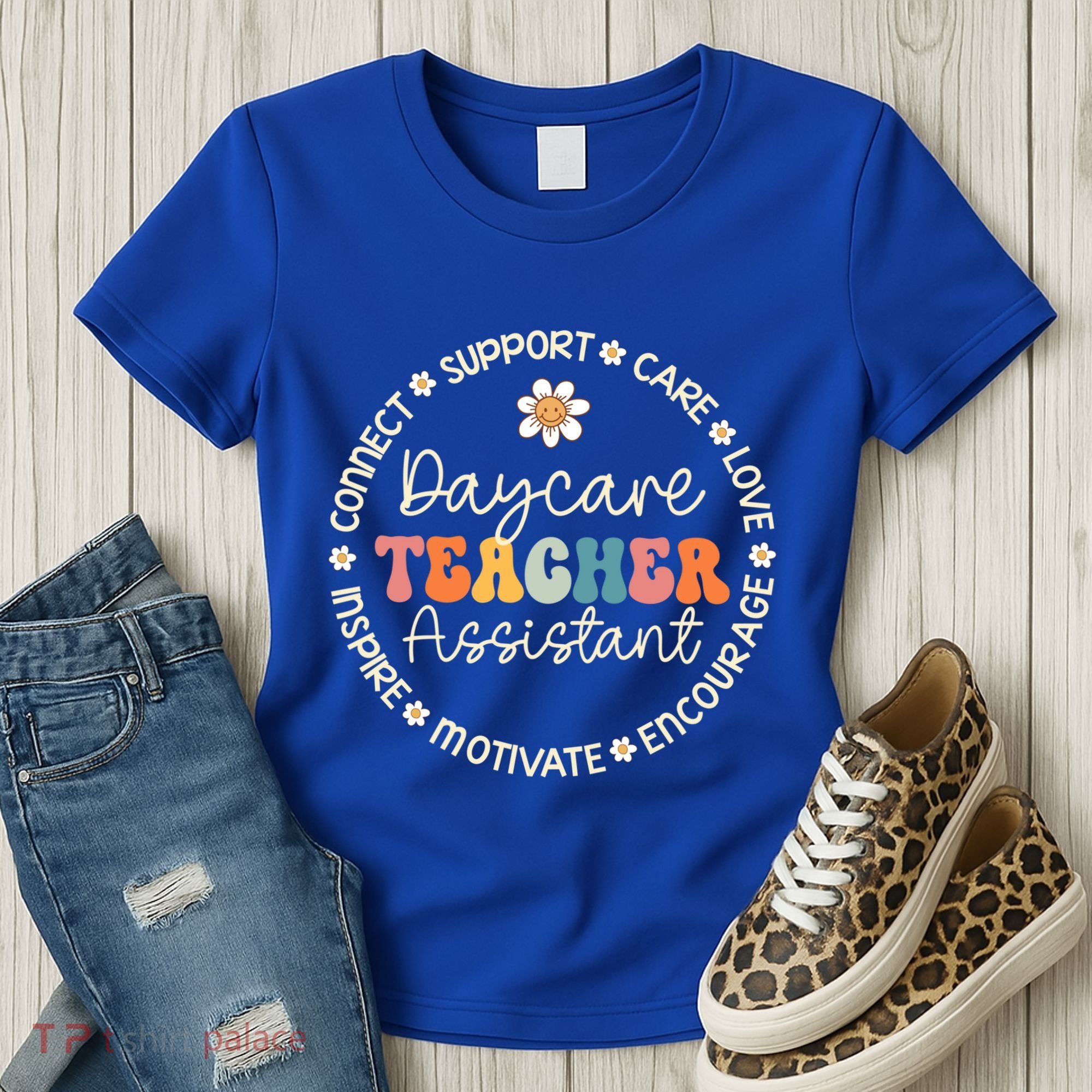 Daycare Teacher Assistant Appreciation Week Back To School Meaningful Gift Women's T-Shirt
