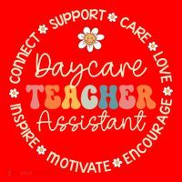 Daycare Teacher Assistant Appreciation Week Back To School Meaningful Gift Santa Hat thumb 1
