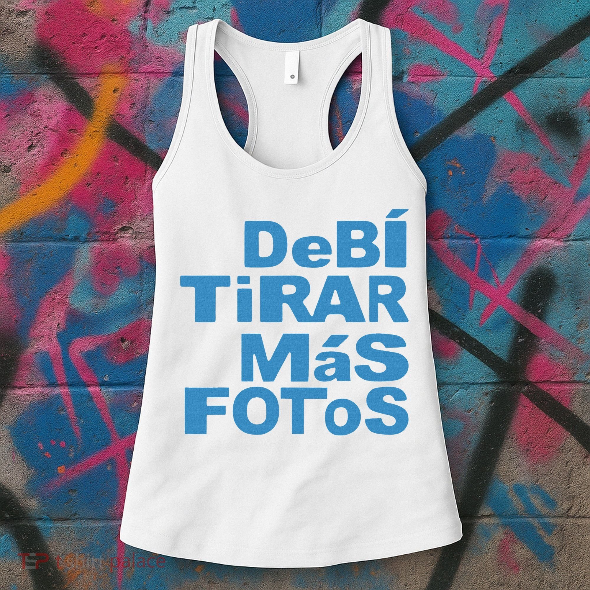 Debi Tirar Album Mas Fotos Dtmf Women's Tank Top