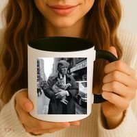 Donald Trump And Cat In Nyc Coffee Mug thumb 3