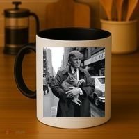 Donald Trump And Cat In Nyc Coffee Mug thumb 4