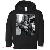 Donald Trump And Cat In Nyc Toddler Hoodie thumb 0