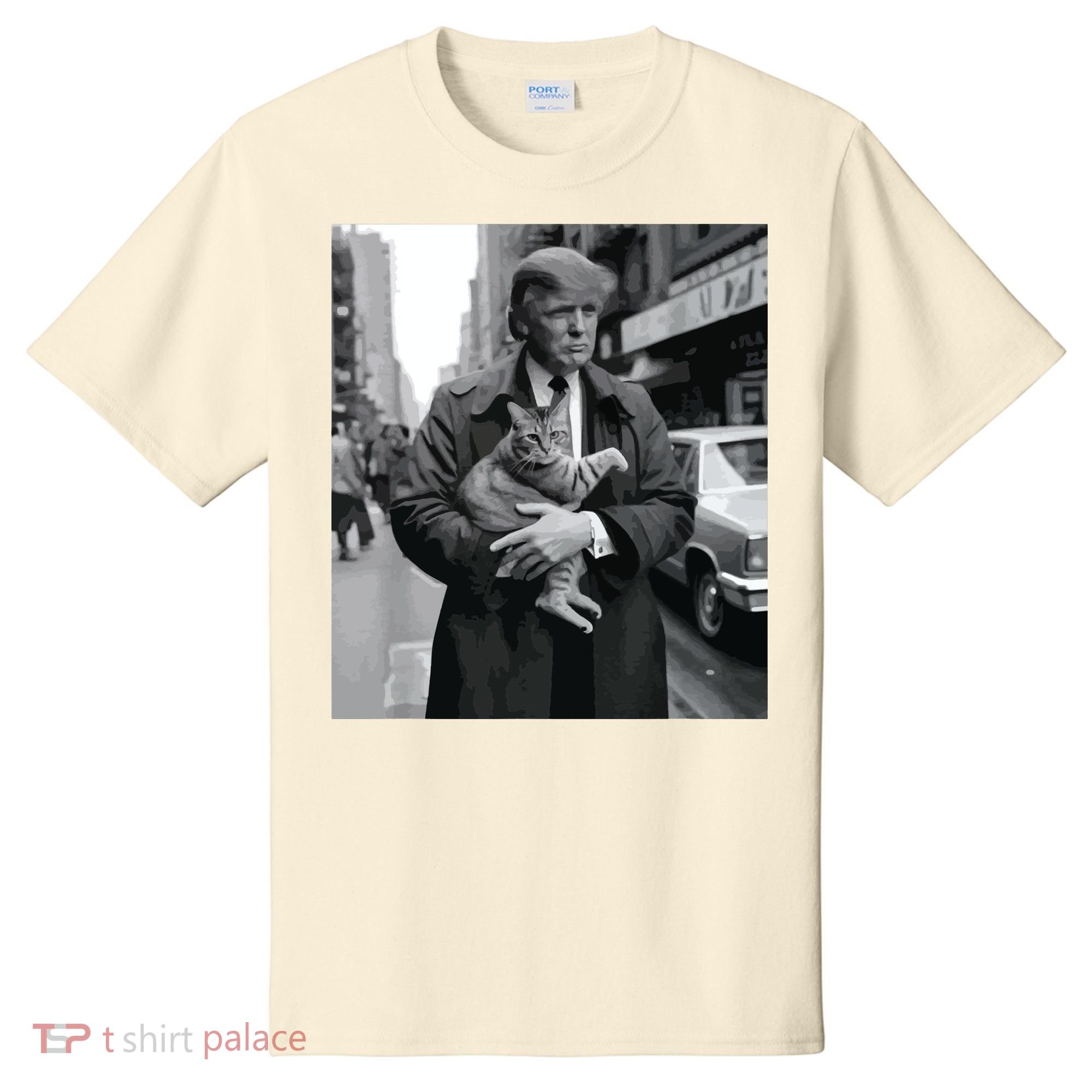 Donald Trump And Cat In Nyc T-Shirt