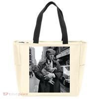 Donald Trump And Cat In Nyc Tote Bag thumb 0