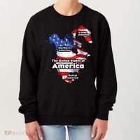Donald Trump American Flag Canada Greenland Gulf Map Women's Sweatshirt thumb 0