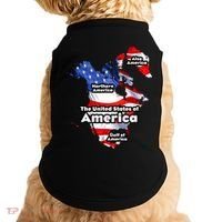 Donald Trump American Flag Canada Greenland Gulf Map Doggie Tank thumb 0
