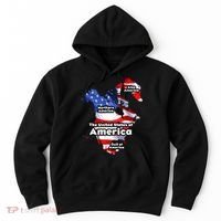 Donald Trump American Flag Canada Greenland Gulf Map Hoodie thumb 0