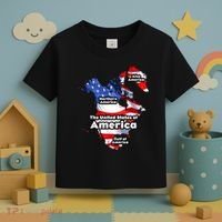 Donald Trump American Flag Canada Greenland Gulf Map Toddler T-Shirt thumb 3