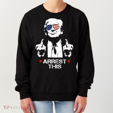 Donald Trump Arrest This Funny 2024 Election Women's Sweatshirt