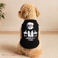Donald Trump Arrest This Funny 2024 Election Doggie Tank thumb 2