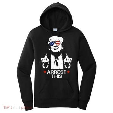 Donald Trump Arrest This Funny 2024 Election Women's Hoodie