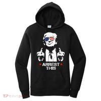 Donald Trump Arrest This Funny 2024 Election Women's Hoodie thumb 0