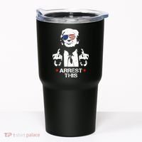 Donald Trump Arrest This Funny 2024 Election Tumbler thumb 0