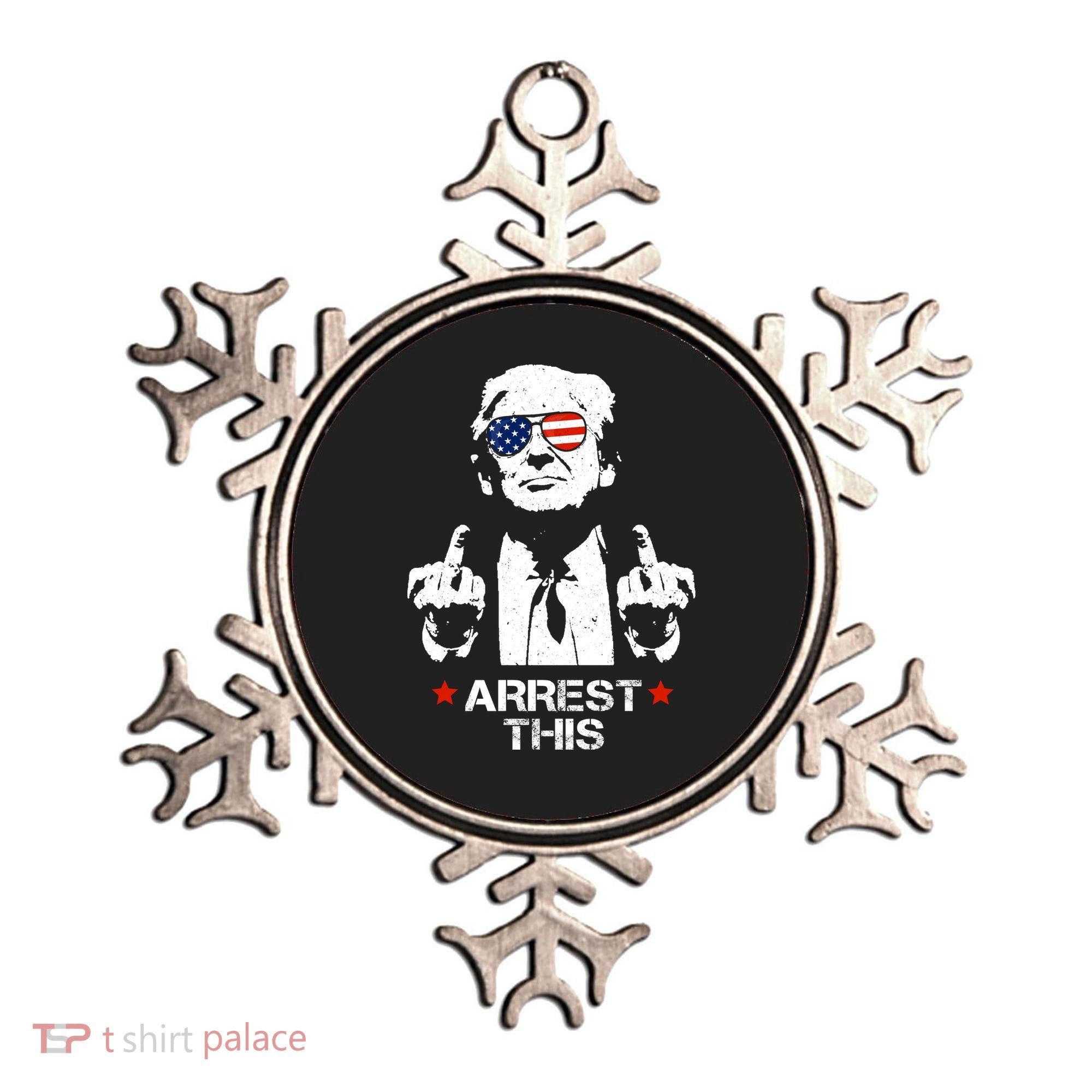Donald Trump Arrest This Funny 2024 Election Ornament