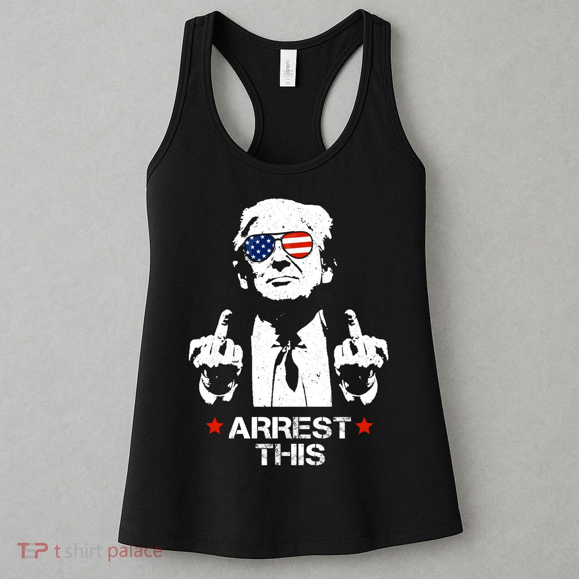Donald Trump Arrest This Funny 2024 Election Women's Tank Top