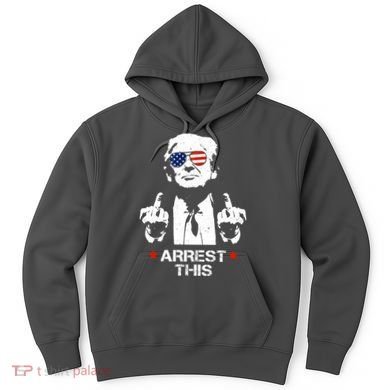 Donald Trump Arrest This Funny 2024 Election Hoodie