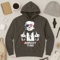 Donald Trump Arrest This Funny 2024 Election Hoodie thumb 3