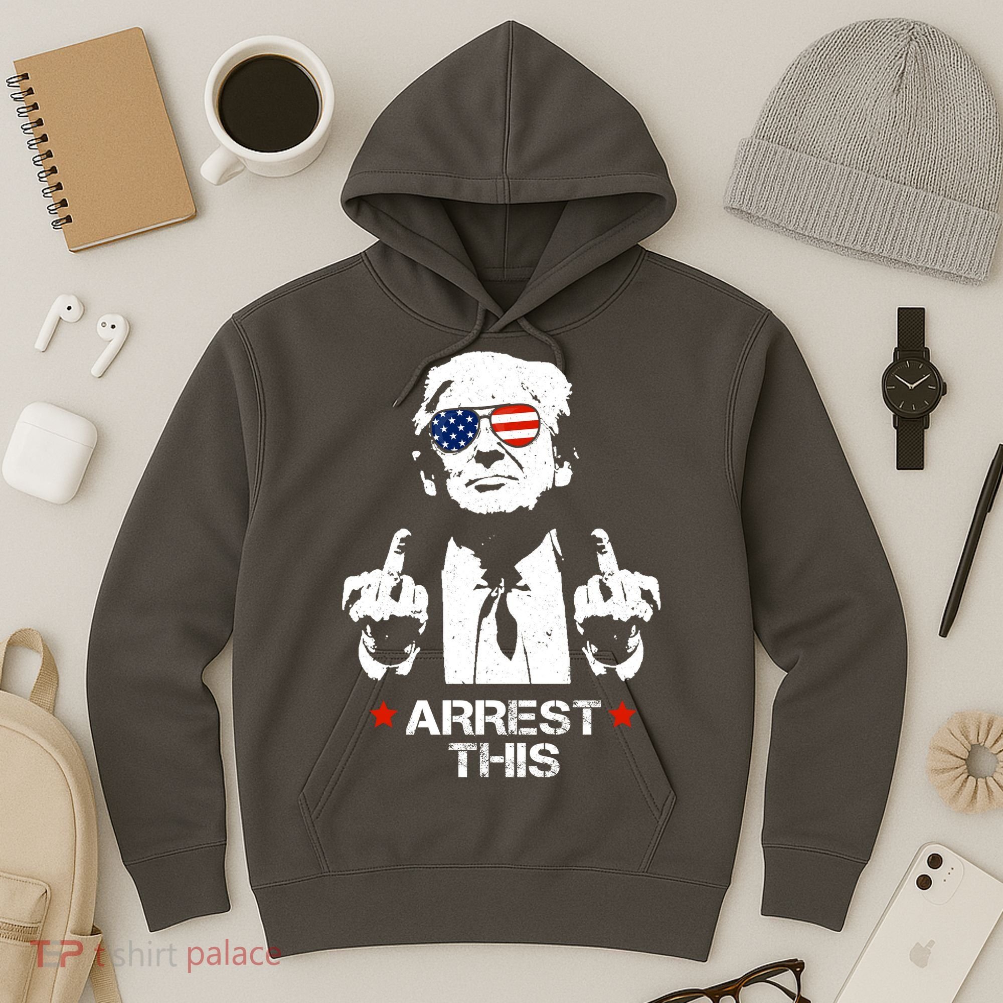 Donald Trump Arrest This Funny 2024 Election Hoodie