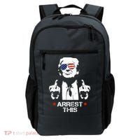 Donald Trump Arrest This Funny 2024 Election Backpack thumb 0