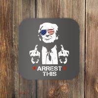 Donald Trump Arrest This Funny 2024 Election Coaster thumb 0