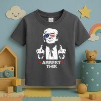 Donald Trump Arrest This Funny 2024 Election Toddler T-Shirt thumb 3