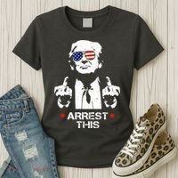 Donald Trump Arrest This Funny 2024 Election Women's T-Shirt thumb 3