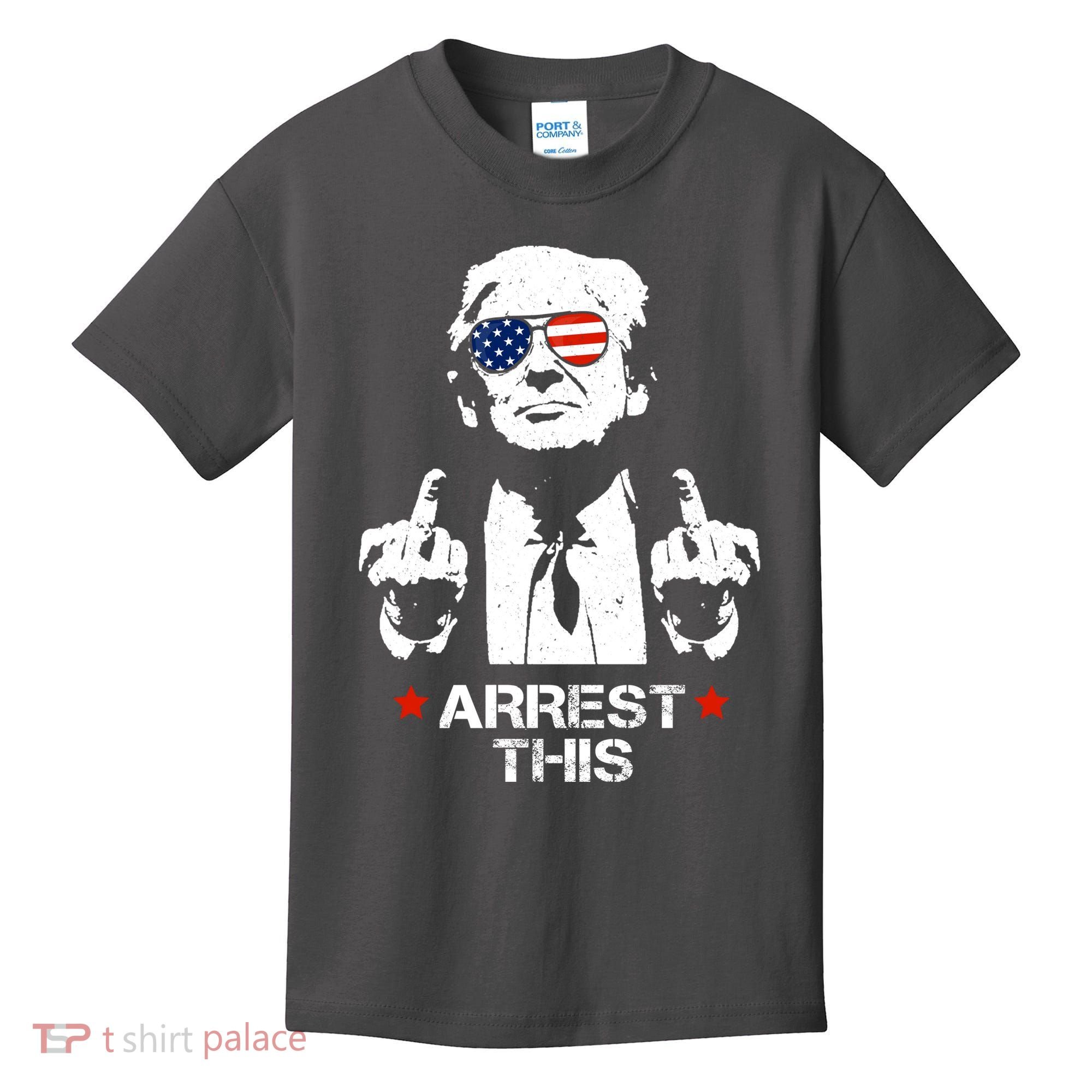 Donald Trump Arrest This Funny 2024 Election Kids T-Shirt