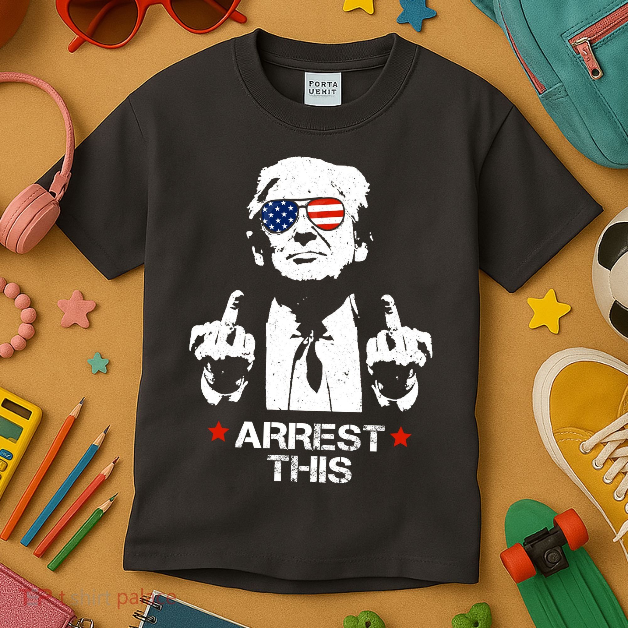 Donald Trump Arrest This Funny 2024 Election Kids T-Shirt