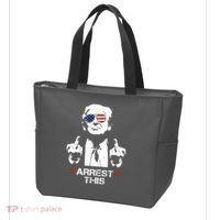 Donald Trump Arrest This Funny 2024 Election Tote Bag thumb 3