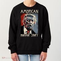 Donald Trump Horror Story Women's Sweatshirt thumb 0