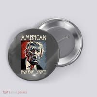 Donald Trump Horror Story Button thumb 0