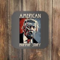 Donald Trump Horror Story Coaster thumb 0