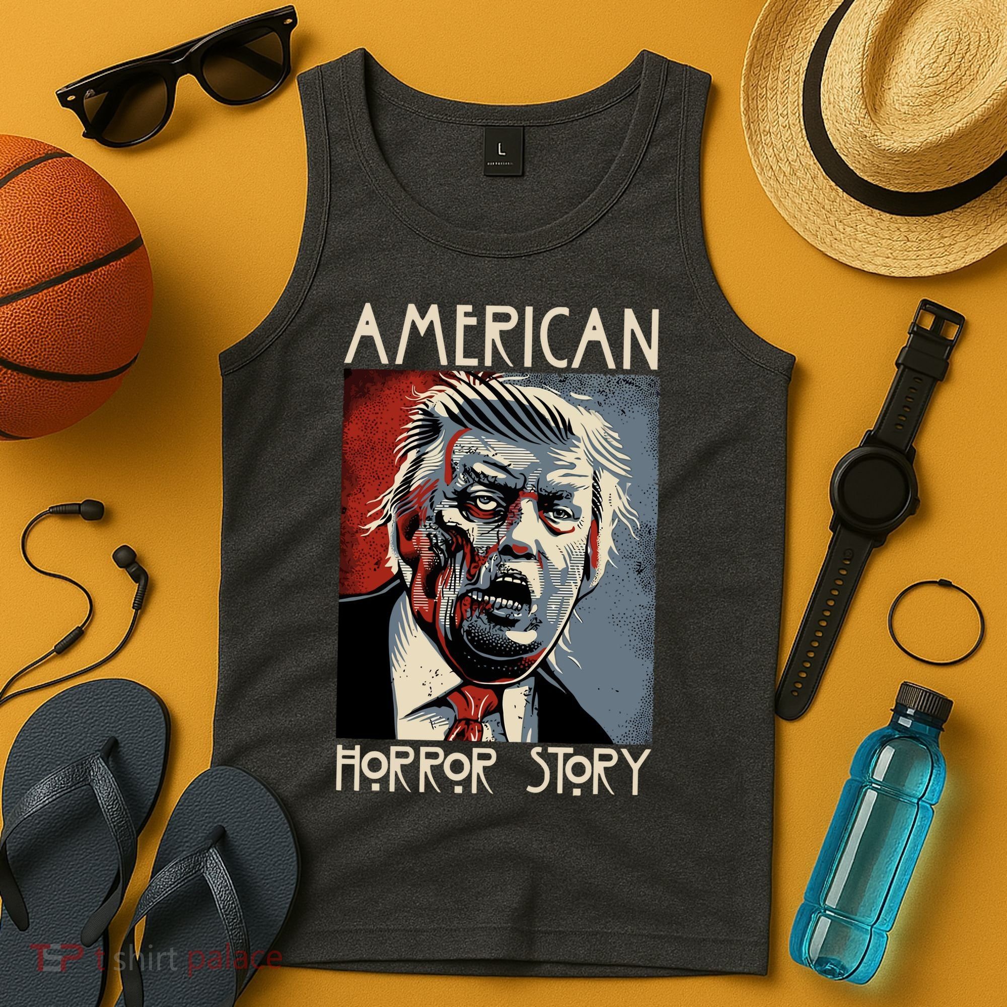 Donald Trump Horror Story Tank Top
