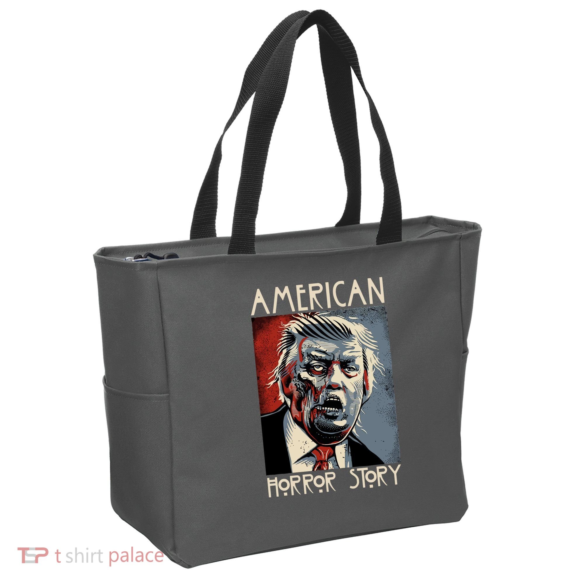 Donald Trump Horror Story Tote Bag