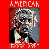 Donald Trump Horror Story Santa Hat thumb 1
