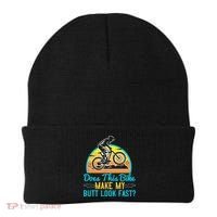 Does This Bike Make My Butt Look Fast Mountain Biking Beanie thumb 0