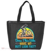 Does This Bike Make My Butt Look Fast Mountain Biking Tote Bag thumb 0