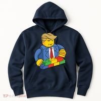 Donald Trump Building Wall Funny Toy Hoodie thumb 0